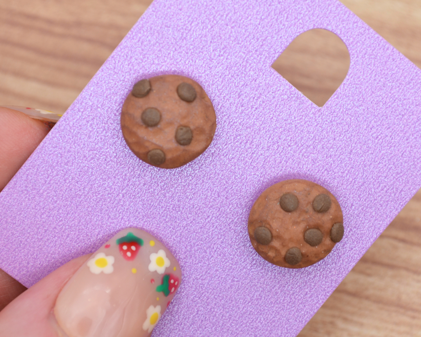 Sweet Treats: Chocolate Chip Cookie Earrings