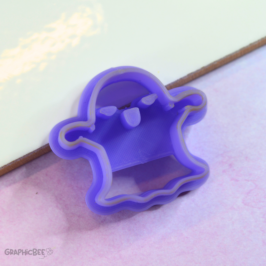 Spooky Ghost Kawaii Clay Cutter