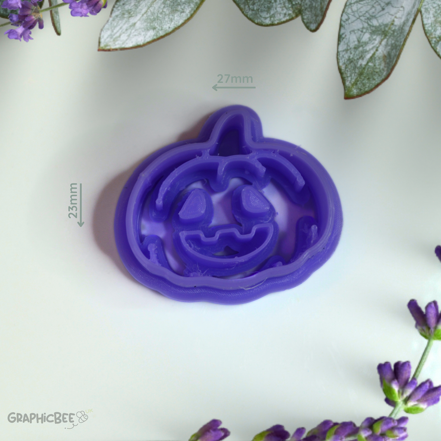 Happy Pumpkin Face Kawaii Clay Cutter