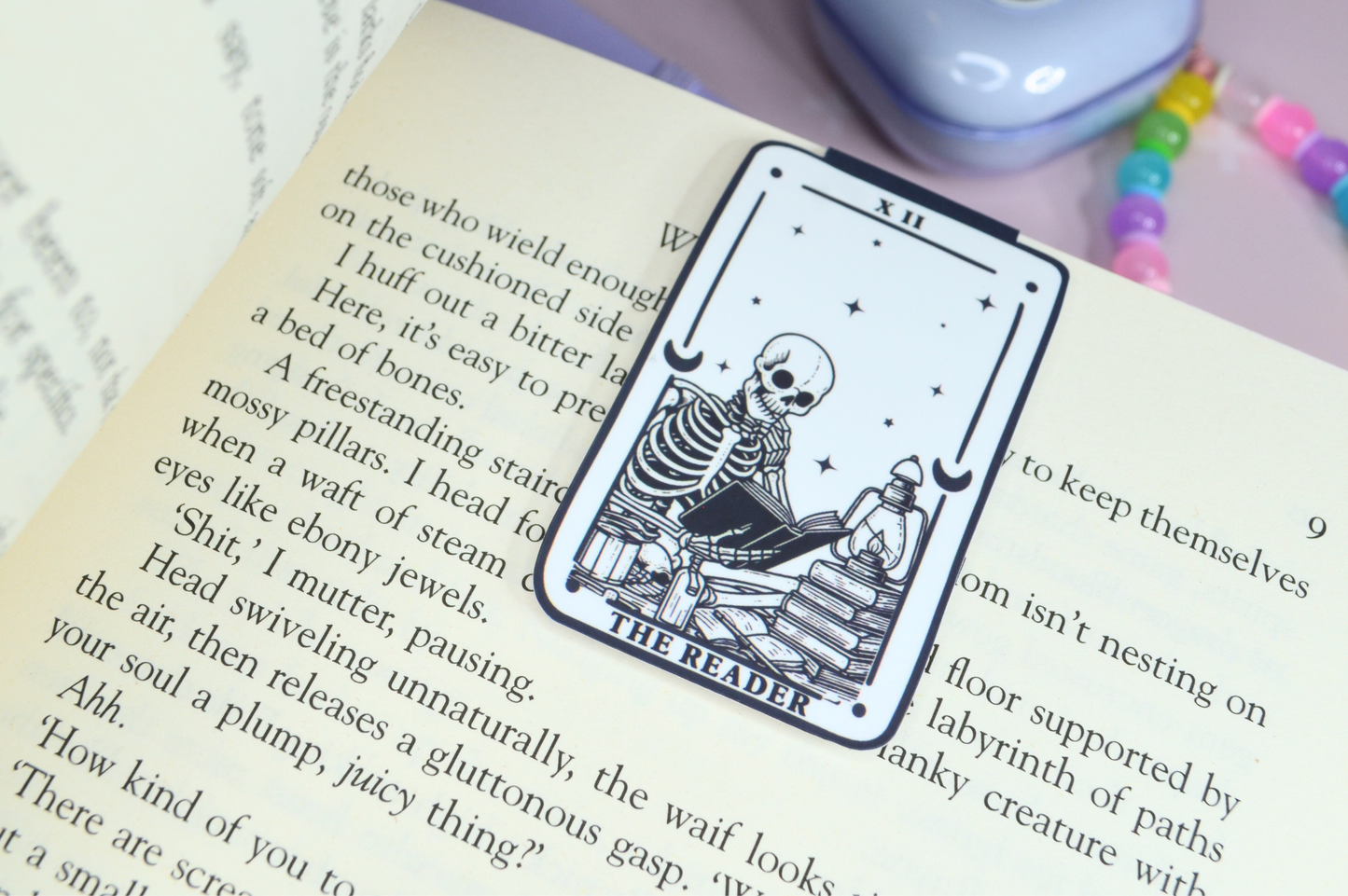 The Eternal Reader Magnetic Bookmark