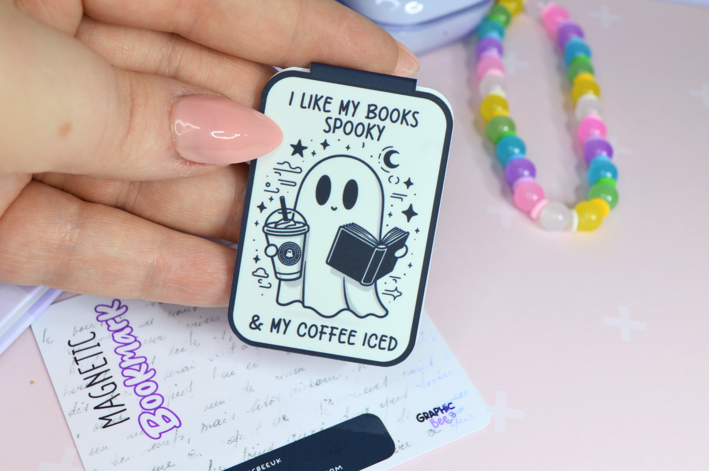 Spooky Cute Magnetic Bookmark