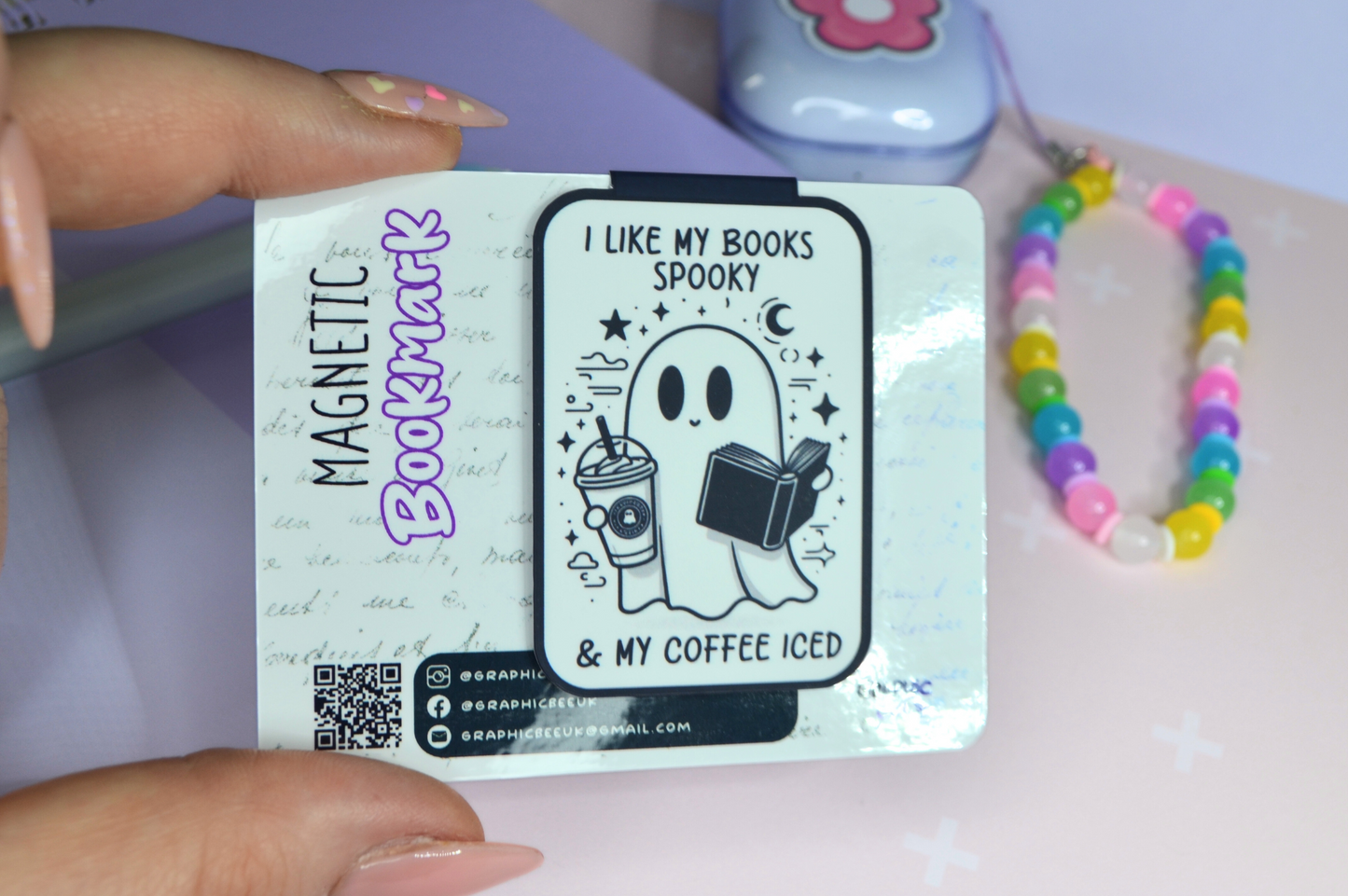 Spooky Cute Magnetic Bookmark