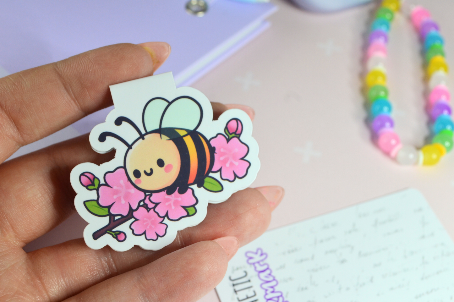 Buzzy Bee Magnetic Bookmark