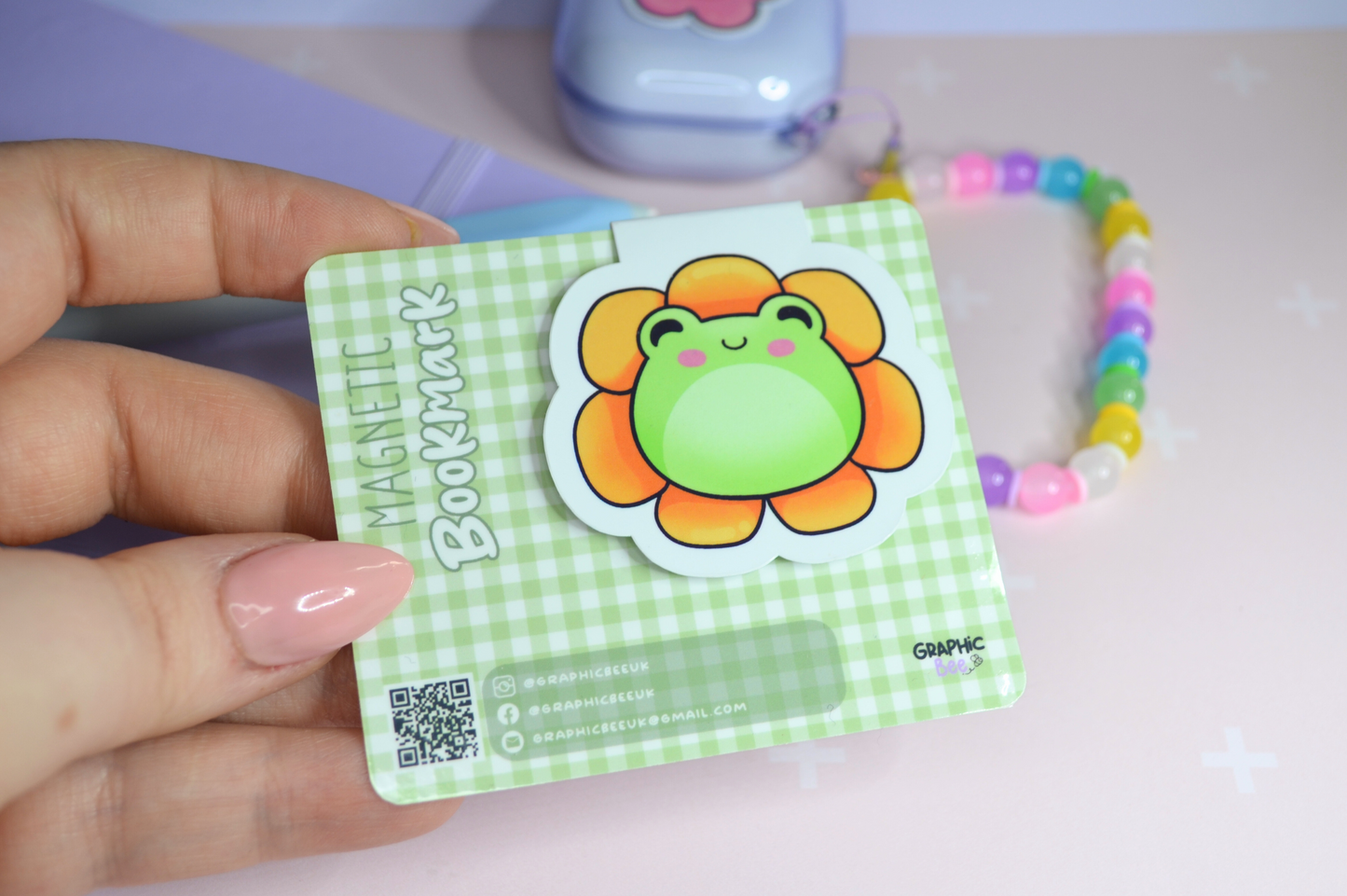 Froggie Butt Magnetic Bookmark