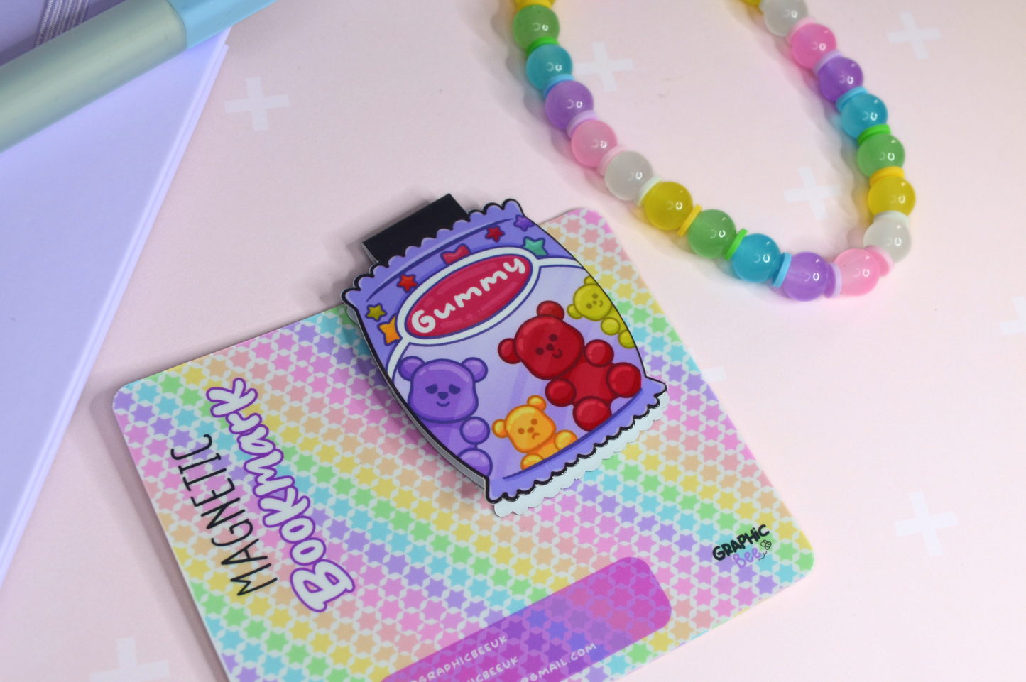 Gummy Packet Magnetic Bookmark