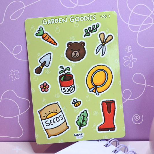 Garden Goodies Sticker Sheet