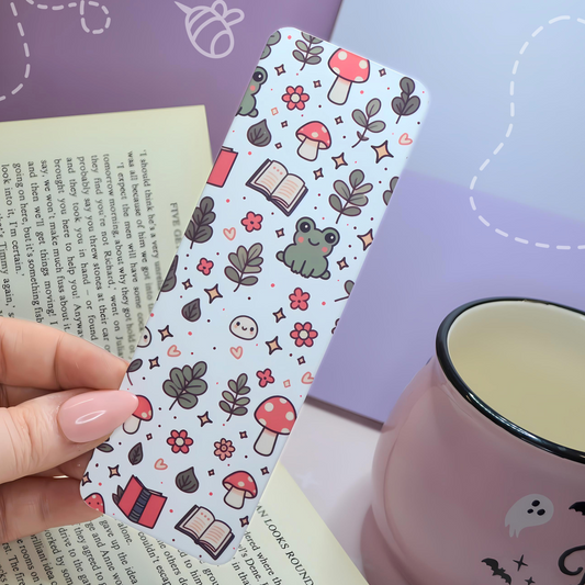 Froggy Bookworm Bookmark