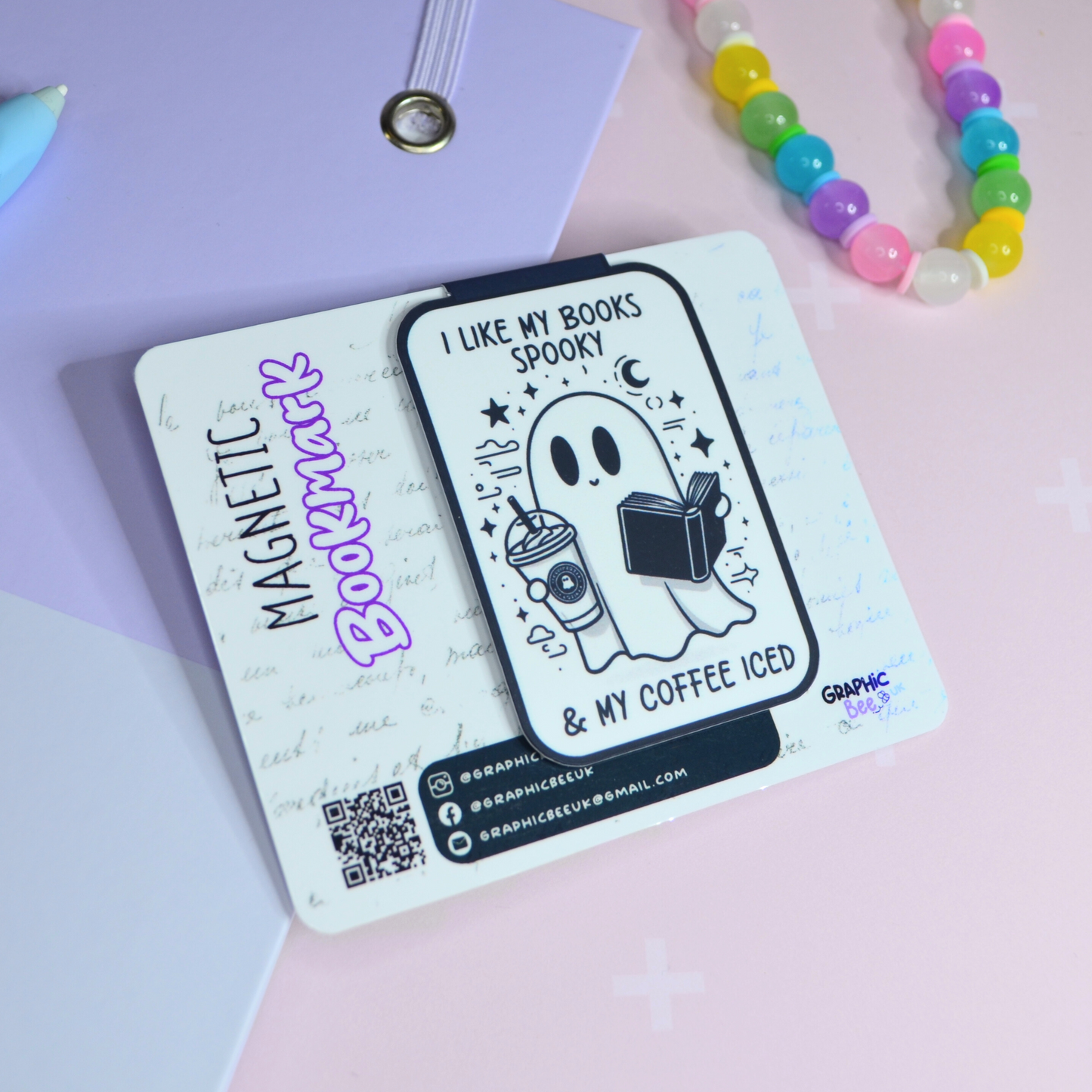 Spooky Cute Magnetic Bookmark