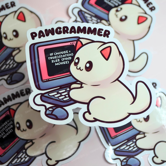 Pawgrammer Sticker