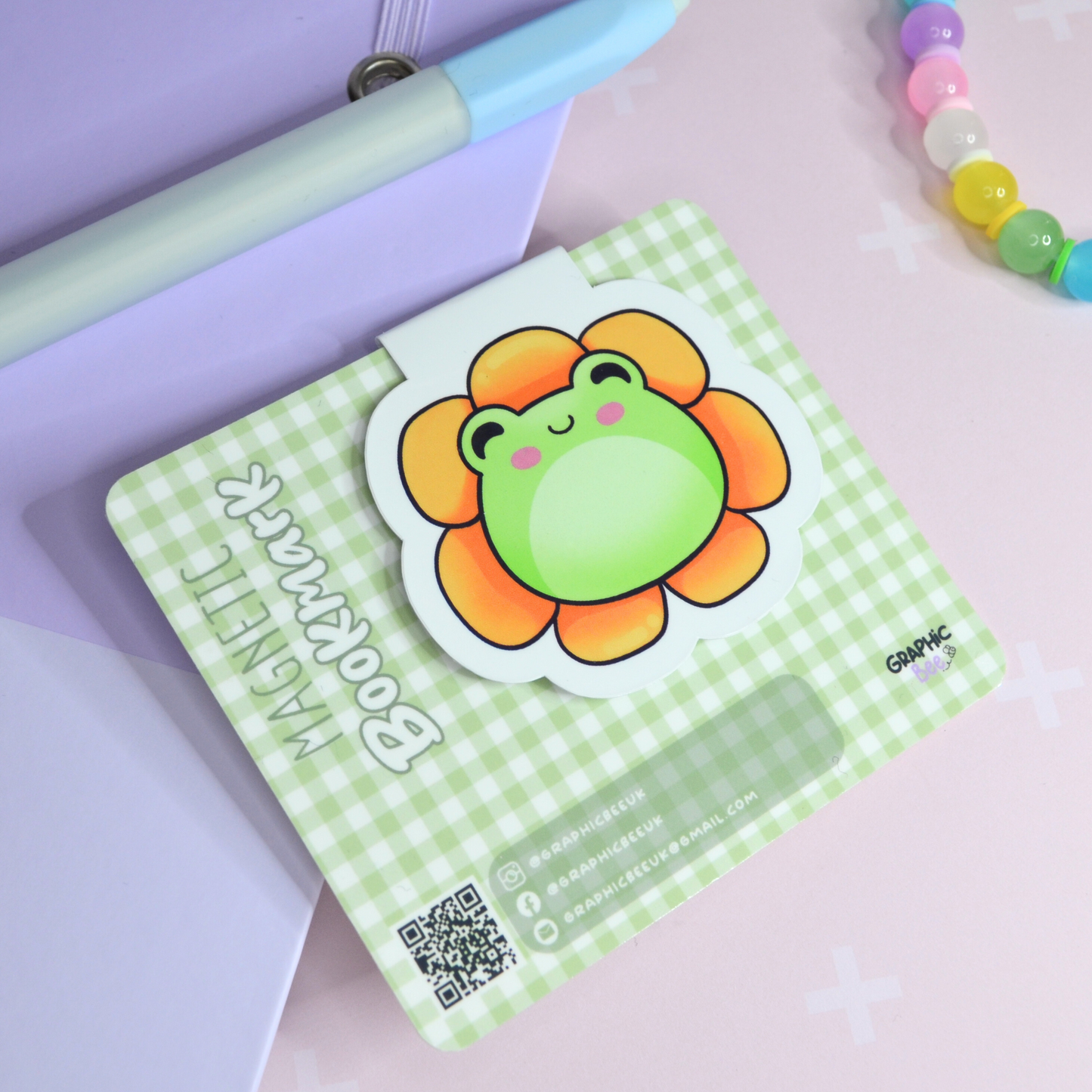 Froggie Butt Magnetic Bookmark