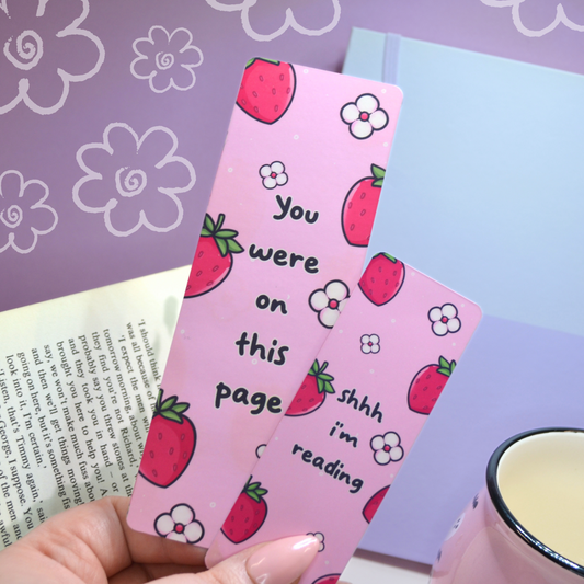 Strawberry Sweet Bookmark