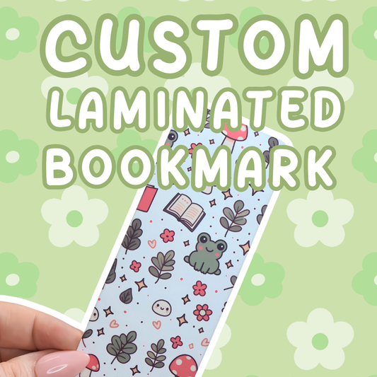 Custom Laminated Card Bookmark